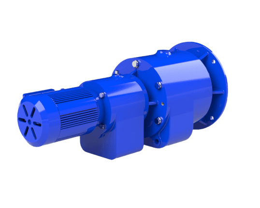 Inline Flange Mounted Helical Gear Box